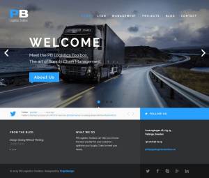 Shipping website package