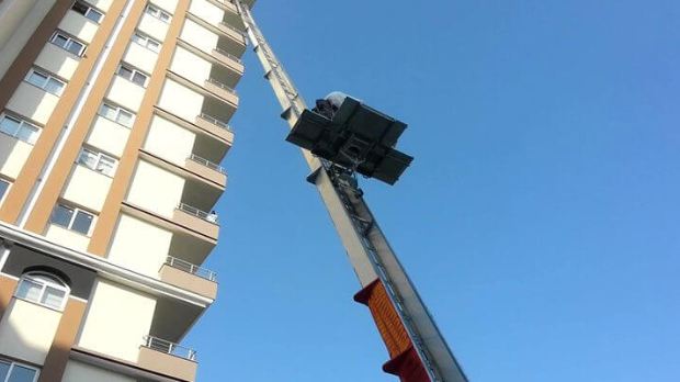 ამწე ლიფტით ტრანსპორტირება